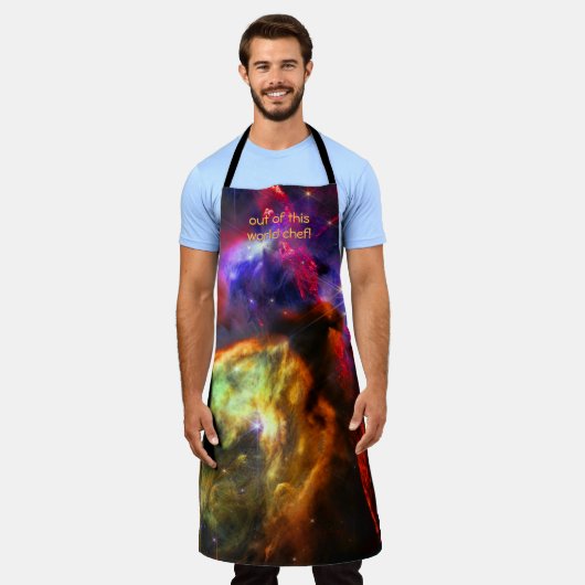 Rho Ophiuchi Cloud Complex, James Webb宇宙写真 エプロン (着用した状態)