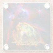 Rho Ophiuchi Cloud Complex - James Webb NIRCam ガラスコースター (裏面)