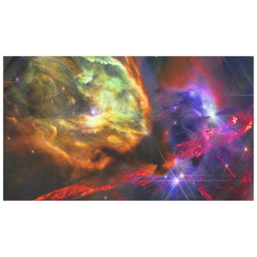 Rho Ophiuchi Cloud Complex - James Webb NIRCam テーブルクロス (正面(横))