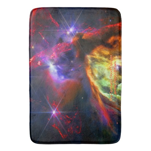 Rho Ophiuchi Cloud Complex - James Webb NIRCam バスマット (正面縦)