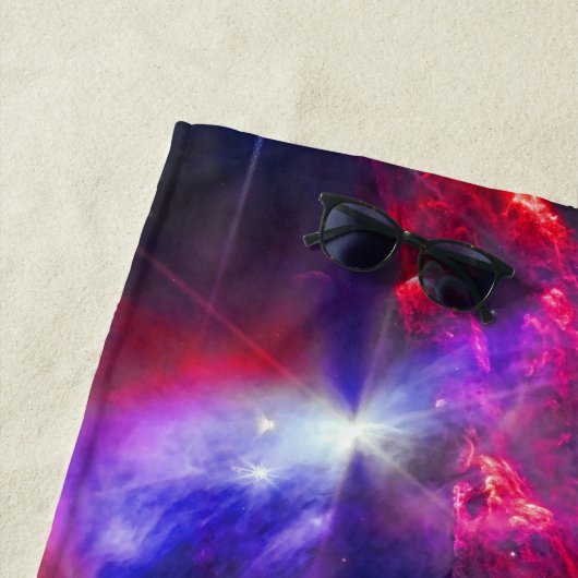 Rho Ophiuchi Cloud Complex - James Webb NIRCam ビーチタオル (インサイチュ)