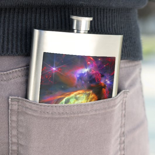 Rho Ophiuchi Cloud Complex - James Webb NIRCam フラスク (インサイチュ)