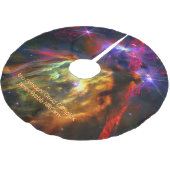 Rho Ophiuchi Cloud Complex - James Webb NIRCam ブラッシュドポリエステルツリースカート (アングル)