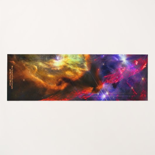 Rho Ophiuchi Cloud Complex - James Webb NIRCam ヨガマット (正面(横))