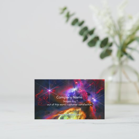 Rho Ophiuchi Cloud Complex - James Webb NIRCam 名刺 (スタンド正面)