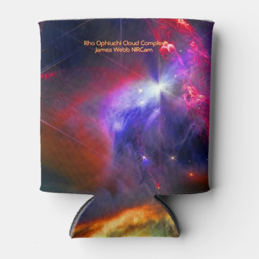 Rho Ophiuchi Cloud Complex - James Webb NIRCam 缶クーラー (正面)