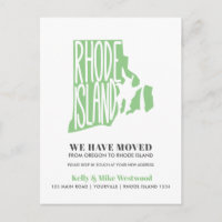 RHODE ISLAND新しいアドレスを移動した新しいホーム