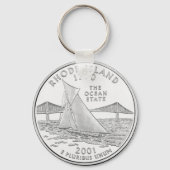 Rhode Island キーホルダー (正面)