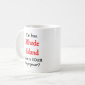 rhode island コーヒーマグカップ (正面左)