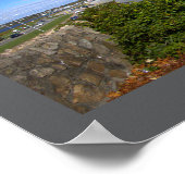 Rhode Island Beach Waterscape Poster ポスター (角)