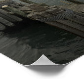 Rhode Island Boats at Sunset Poster ポスター (角)