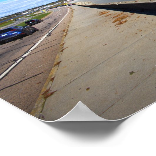 Rhode Island Cliff Walk Poster ポスター (角)