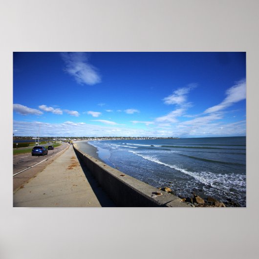 Rhode Island Cliff Walk Poster ポスター (正面)