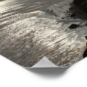 Rhode Island Cliffside Ocean Waterscape Poster ポスター (角)