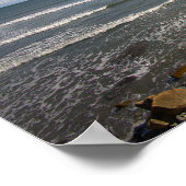 Rhode Island Cliffside Waterscape Poster ポスター (角)