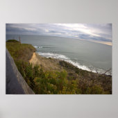 Rhode Island Cliffside Waterscape Poster ポスター (正面)