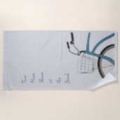 Rhode Island Coastal Cruiser Bike Beach Towel ビーチタオル (正面)