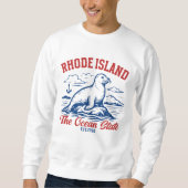 Rhode Island Coastal Wildlife Souvenir スウェットシャツ (正面)