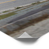 Rhode Island Highway by Ocean Poster ポスター (角)