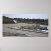 Rhode Island Highway by Ocean Poster ポスター (正面)