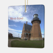 Rhode Island Lighthouse Ornament セラミックオーナメント (左)