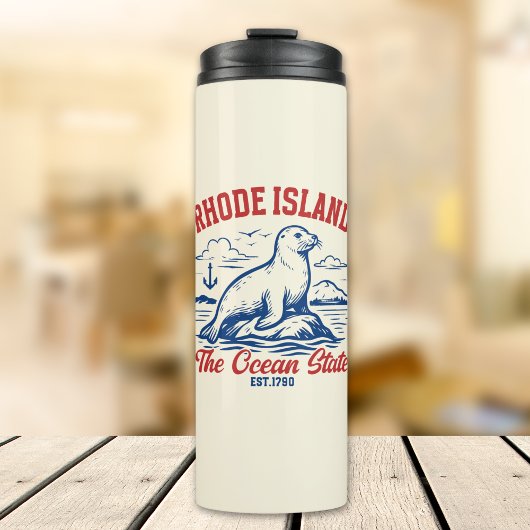 Rhode Island Nature Scene – Seal & Sea Design タンブラー