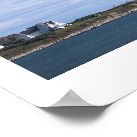 Rhode Island Ocean Waterscape Poster ポスター (角)