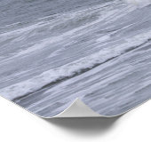 Rhode Island Ocean Waves Poster ポスター (角)