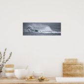 Rhode Island Ocean Waves Poster ポスター (キッチン)