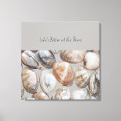 Rhode Island State Outline Rustic Stretched Canvas キャンバスプリント (正面)