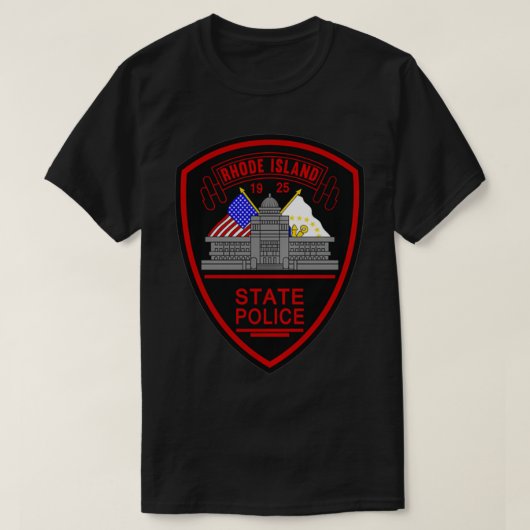 Rhode Island State Police Pullover  Tシャツ (デザイン正面)