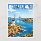 Rhode Island Travel ポストカード (正面)