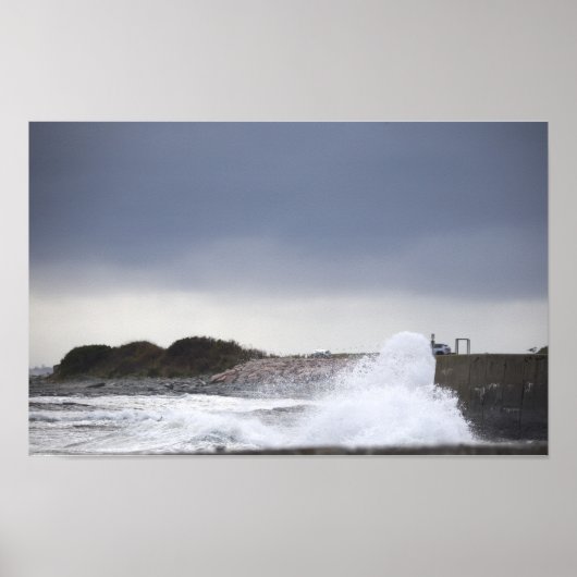 Rhode Island Waterscape Poster ポスター (正面)