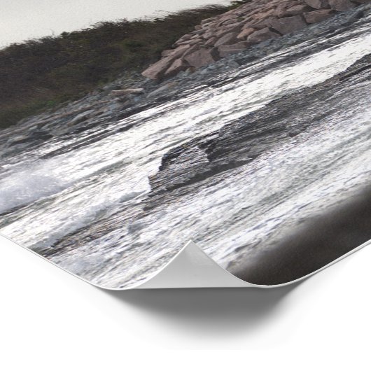 Rhode Island Waterscape Poster ポスター (角)
