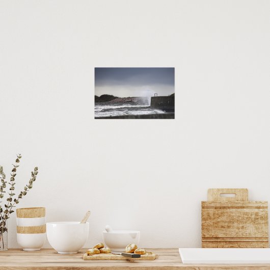 Rhode Island Waterscape Poster ポスター (キッチン)