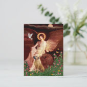 Rhodeisn Ridgebak 2 – 着座天使 ポストカード (スタンド正面)