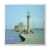 RHODES、ギリシャ タイル (正面)