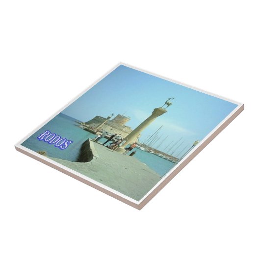 RHODES、ギリシャ タイル (側面)