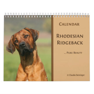 Rhodesian Ridgebackのカレンダー2011年 カレンダー