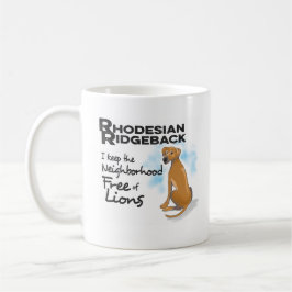 Rhodesian Ridgebackのコーヒー・マグ コーヒーマグカップ