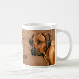 Rhodesian Ridgebackのマグ コーヒーマグカップ