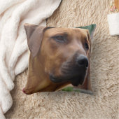Rhodesian Ridgebackの枕 クッション (ブランケット)