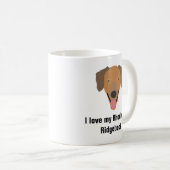 Rhodesian Ridgeback犬のコーヒー・マグ-犬のマグ コーヒーマグカップ (正面右)