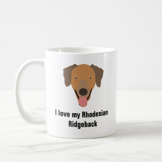 Rhodesian Ridgeback犬のコーヒー・マグ-犬のマグ コーヒーマグカップ