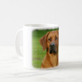 Rhodesian Ridgeback コーヒーマグカップ (正面左)
