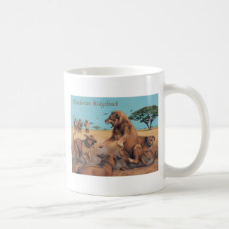 Rhodesian Ridgeback コーヒーマグカップ