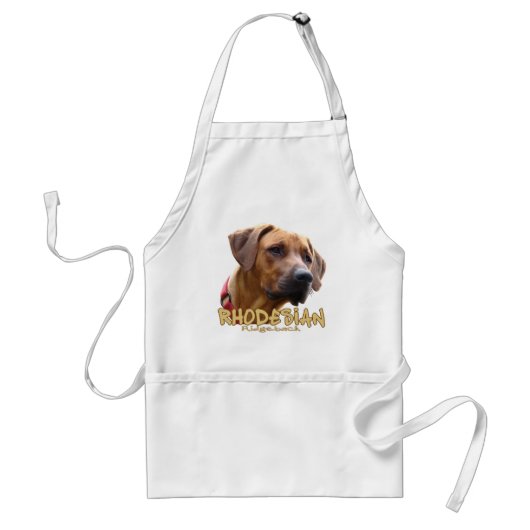Rhodesian Ridgeback スタンダードエプロン (正面)