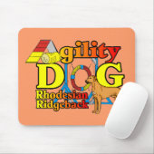Rhodesian_Ridgeback_Agility マウスパッド (マウス)