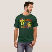 Rhodesian_Ridgeback_Agility Tシャツ (正面フル)