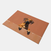 Rhodesian Ridgeback Doormat Art ドアマット (アングル)